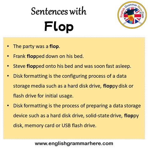 flop meaning in tagalog sentence